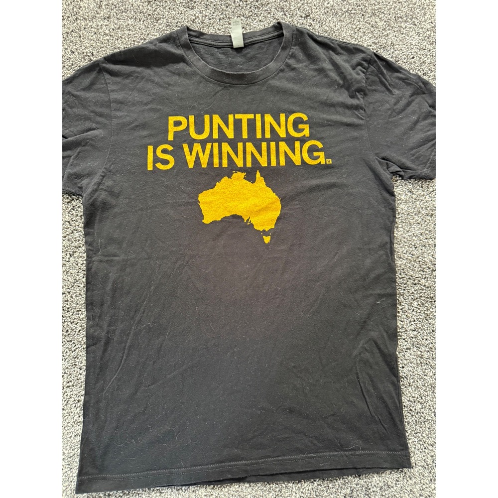 Tory Taylor Iowa Hawkeyes Punting Is Winning Australia T-Shirt Chicago Bears M
